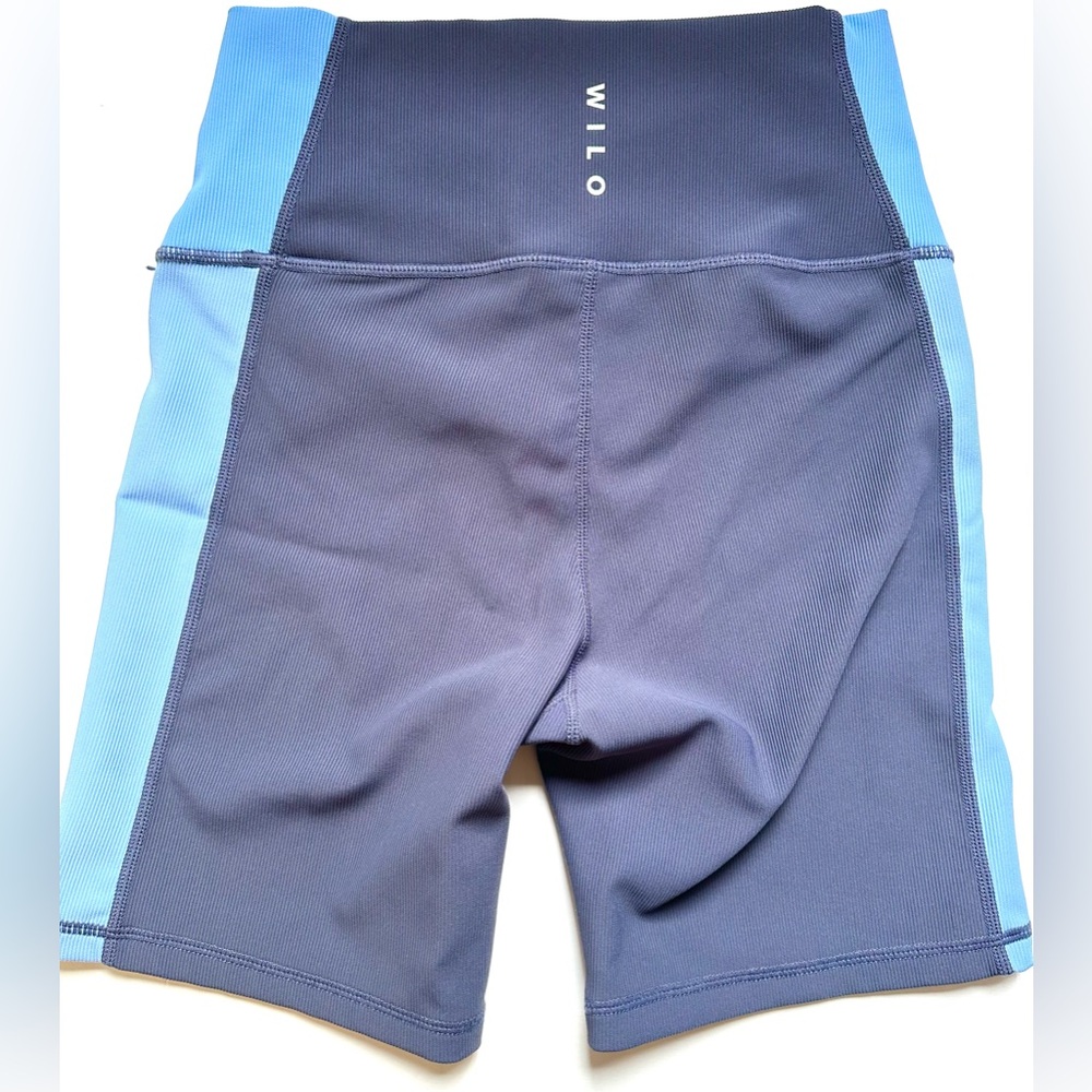 Wilo The Label Color Block Athletic Shorts Women’s Cross‎ Front Sz Small